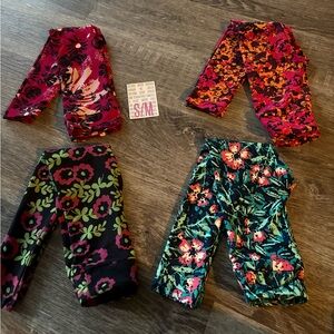 Lularoe kids leggings bundle 4 pk new with tag